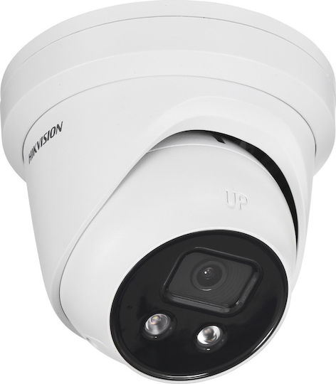 Hikvision DS-2CD2346G2-ISU/SL IP Cameră de Supraveghere Full HD+ 4MP Rezistentă la apă cu Comunicare Bidirecțională și Lentilă 2.8mm