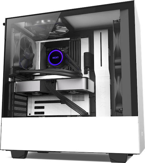 NZXT Kraken 120 Υδρόψυξη AIO CPU με 1 Ανεμιστήρα 120mm και RGB Φωτισμό