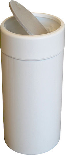 Viomes Waste Bin White 36lt