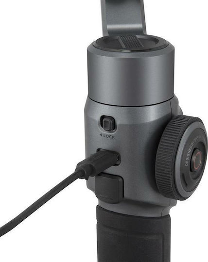 Zhiyun Smooth 5 Combo Phone Gimbal with 3 Axis Stabilization and 25 Operating Hours Black