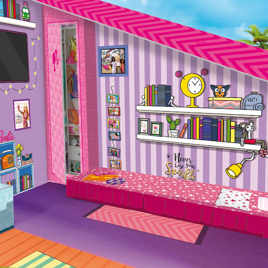 Lisciani Giochi Barbie Dream Summer Villa Κουκλόσπιτο με Έπιπλα
