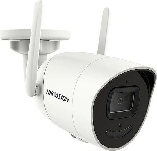 Hikvision DS-2CV2041G2-IDW(D) IP Surveillance Camera Wi-Fi Full HD+ 4MP Waterproof with Two-Way Communication and Lens 2.8mm