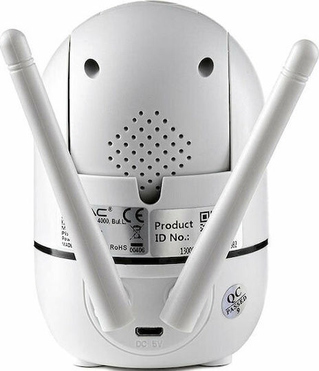 V-TAC VT-5122 IP Камера за наблюдение Wi-Fi Full HD 1080p с Двупосочна Комуникация и Обектив 3.6мм