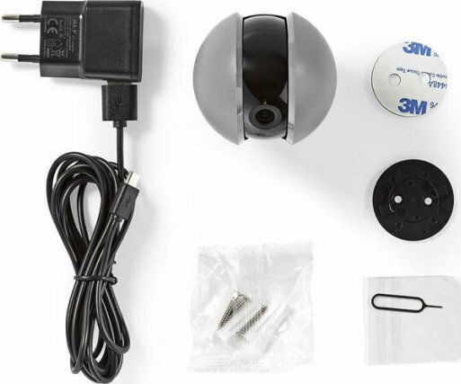 Nedis WIFICI11CWT IP Surveillance Camera Wi-Fi Full HD 1080p with Two-Way Communication and Lens 2.5mm