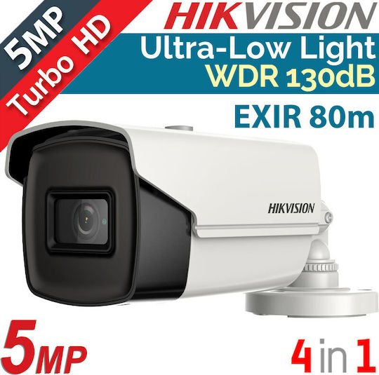 Hikvision DS-2CE16H8T-IT5F CCTV Surveillance Camera Full HD+ 5MP Waterproof with Lens 3.6mm