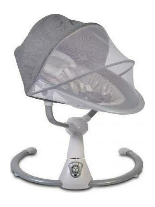 Cangaroo Electric Baby Relax Cloud with Music Grey Stars for Child up to 9kg