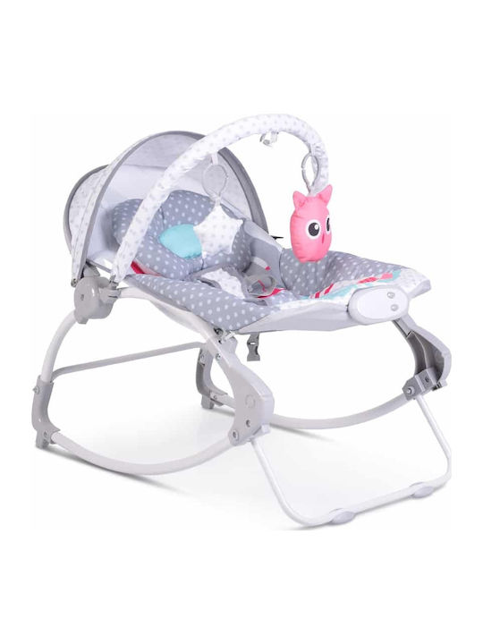 Cangaroo Electric Baby Relax Lovely Forest with Music and Vibration Gray for Child up to 9kg