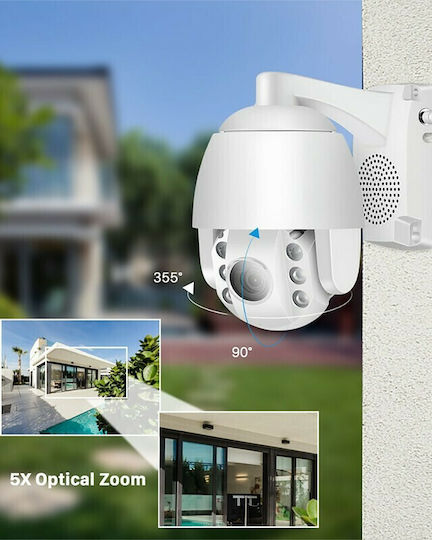 Factory HD20M24HX IP Камера за наблюдение Wi-Fi Full HD 1080p Водоустойчива с Двупосочна Комуникация