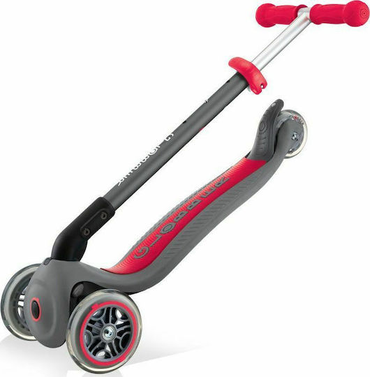 Globber Kids Scooter Foldable Primo Total 3-Wheel for 3+ Years Red