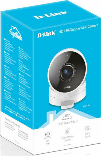 D-Link DCS-8100LH IP Κάμερα Παρακολούθησης Wi-Fi HD 720P με Αμφίδρομη Επικοινωνία