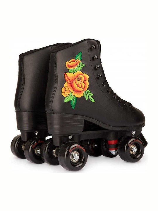 Rookie Rosa 70.0 Quad Rollers Schwarz Erwachsene/Kinder