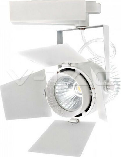 V-TAC VT-433 Einzel LED Kaltweiß Spot in Weiß Farbe