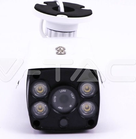V-TAC VT-5136 Cameră de Supraveghere IP Wi-Fi Full HD 1080p Rezistentă la Apă cu Obiectiv 3.6mm
