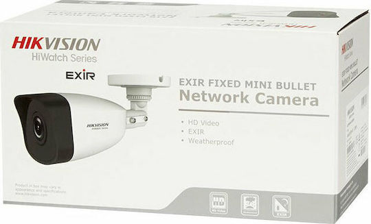 Hikvision HWI-B120H IP Cameră de Supraveghere Full HD 1080p Rezistentă la apă cu Lentilă 2.8mm