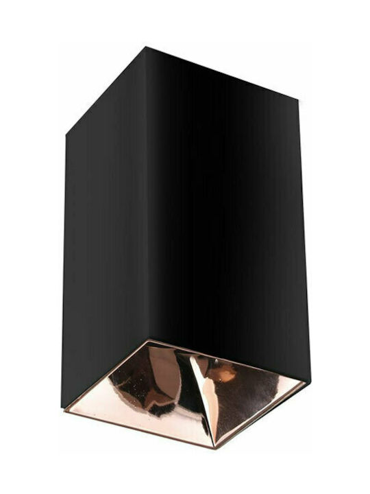 V-TAC Single Spot with Socket GU10 in Black Color
