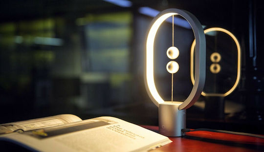 Allocacoc Decorative Table Lamp Heng Balance Ellipse Mini LED Warm White 3500K 14x5.5x24.5cm