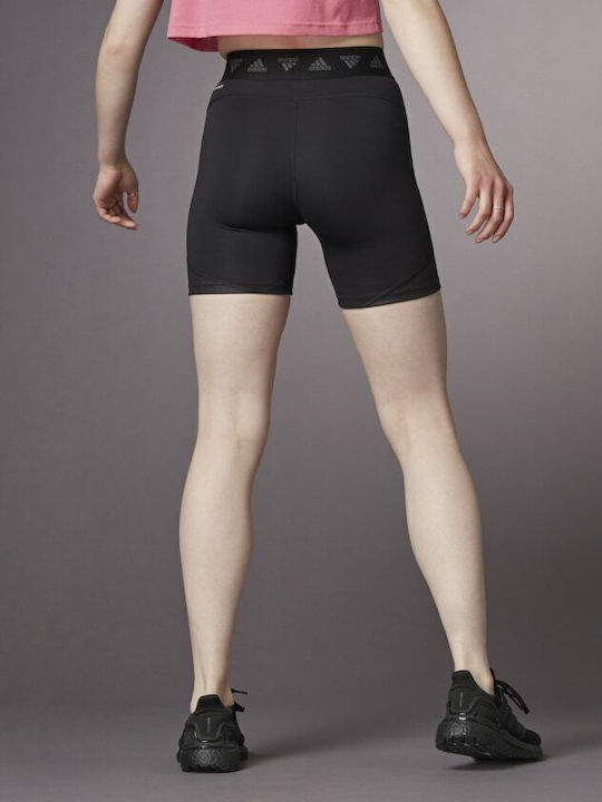 Hyperglam Training Damen Leggings-Shorts Formendefinition Hohe Taille Schwarz