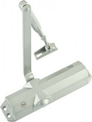 Yale Door Return Mechanism for Doors up to 110cm and 80kg Silver