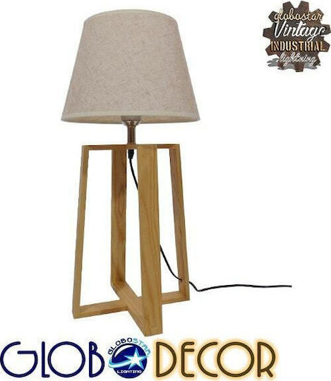 GloboStar Squid Πορτατίφ με Μπεζ Καπέλο και Μπεζ Βάση