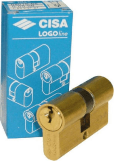 Cisa Cilindru de Încuietoare De Securitate L54 70mm (35-35) cu 3 Chei Auriu