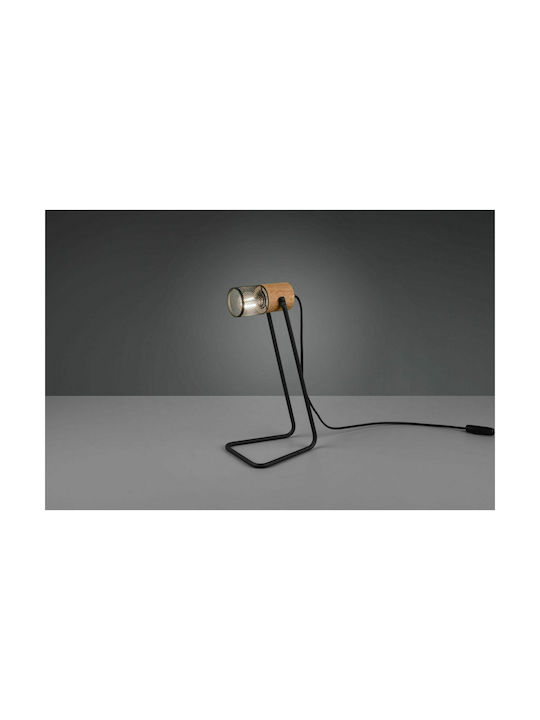Trio Lighting Tosh Decorative Lamp with Socket for Bulb E14 Black