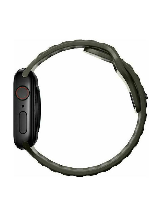 Nomad Sport Strap M/L Λουράκι Σιλικόνης Ash Green (Apple Watch 42/44/45mm)
