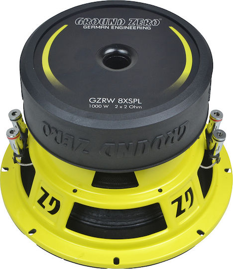 Ground Zero Car Audio Subwoofer 8" 1000W RMS