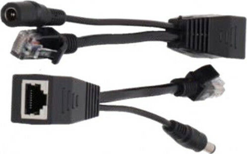 Tele POE-130/12 Connection Plug for CCTV Systems for IP Camera Wiring