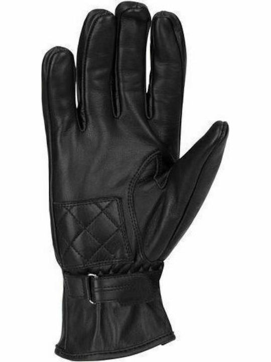 Bering Mexico Perforated Summer Men's Motorcycle Gloves Leather Black