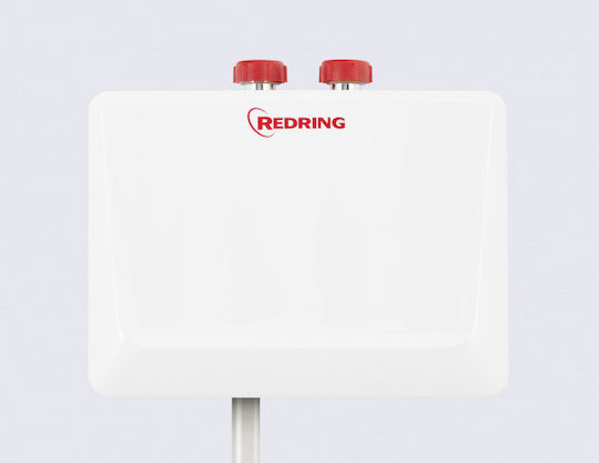 Redring RIWH6 Wall Mounted Electric Single-Phase Instant Water Heater for Bathroom / Kitchen 6kW
