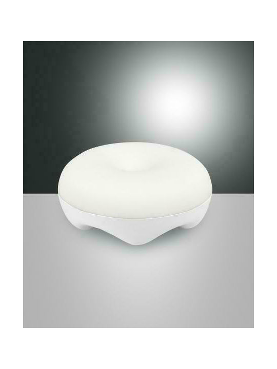 Fabas Luce Bluma Tischlampe Dekorative Lampe LED Batterie Weiß