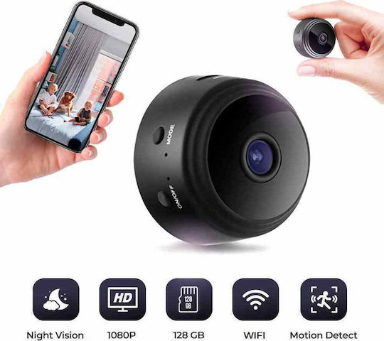 Hidden Camera WiFi 720P with Memory Card Slot and Motion Detector