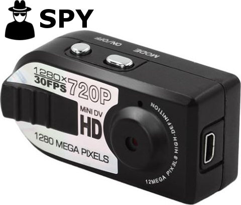 Surveillance Bug with Memory Card Slot