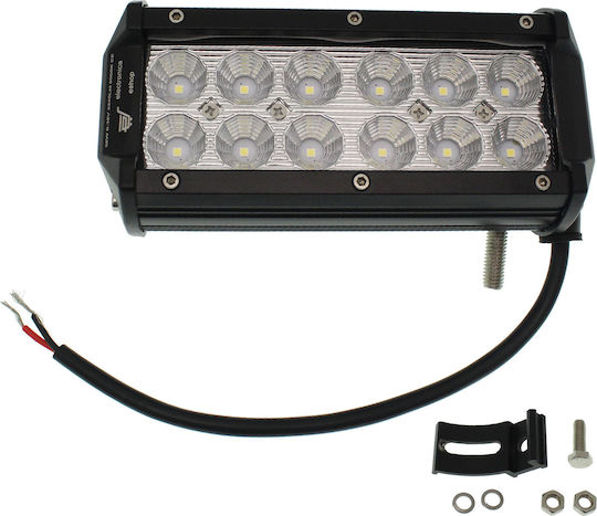 Waterproof Headlights Car in Bar Shape LED Universal 9 - 32V 36W 17cm 1pcs