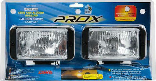 Lampa Prox Square Headlights Car Universal 12V 55W with White Lighting 2pcs