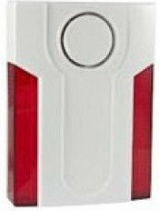 Artec Wireless RF Alarm Siren Battery Outdoor 120dB with Red Light 16.4x22.9cm