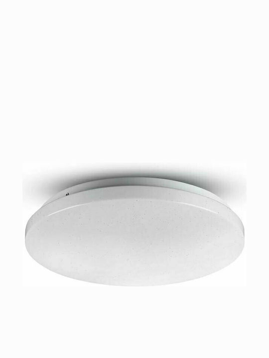 V-TAC Round Outdoor LED Panel 36W with Warm to Cool White Light 48cm