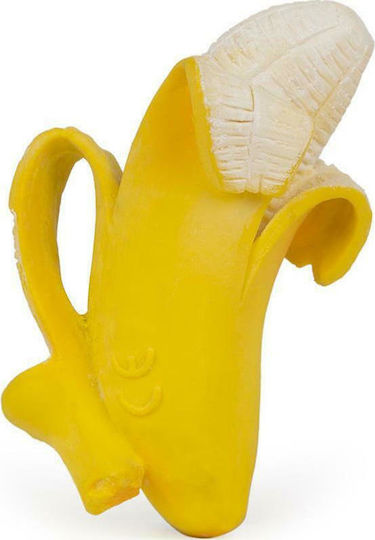 Oli&Carol Ana Banana Μασητικός Κρίκος Οδοντοφυΐας από Καουτσούκ για 3 m+