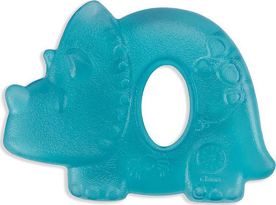 Itzy Ritzy Dinosaur Teething Ring from Silicone for 3 Months+ 3 Pieces