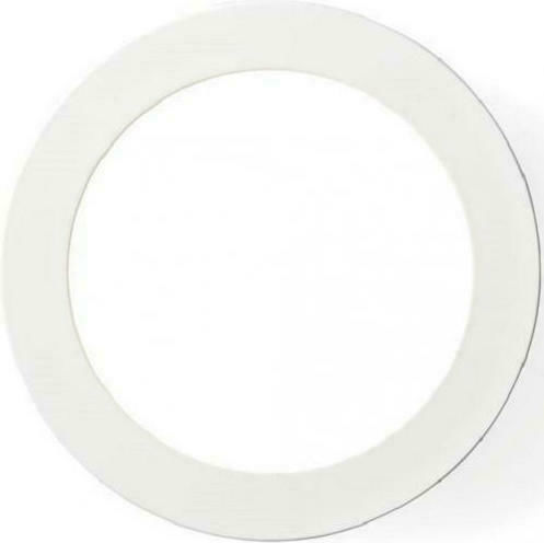 Nedis Rund Draußen LED Panel 12W mit Natürliches Weiß Licht 4000K