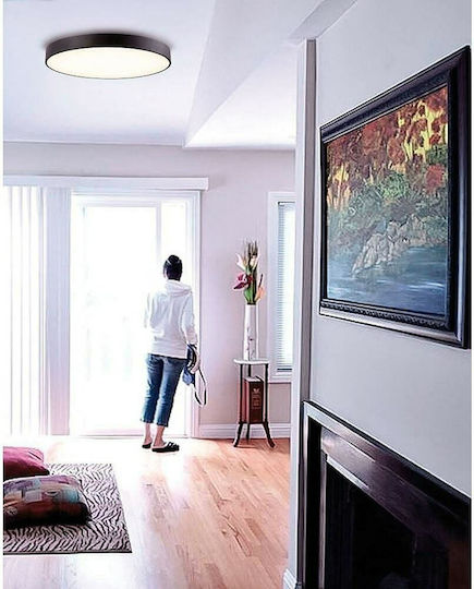 Viokef Madison Στρογγυλό Εξωτερικό LED Panel 40W με Θερμό Λευκό Φως 3000K 50εκ.