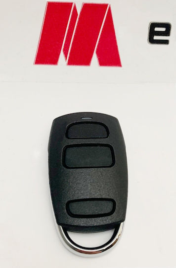 Profelmnet 3-Channel Garage Door Remote Control with Rolling Code 433.92MHz