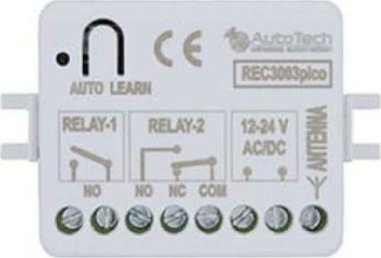Autotech Rec 3003 Pico Garage Door Control Panel 12V, 24V PICO