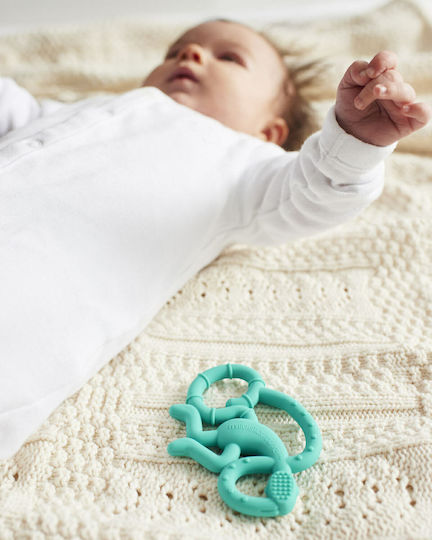 Matchstick Monkey Dancing Monkey Teething Ring BPA Free Silicone for 0 m+