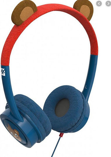 iFrogz Little Rockerz Costume Bear Kabelgebunden Kinder Am Ohr Kopfhörer Red / Blue