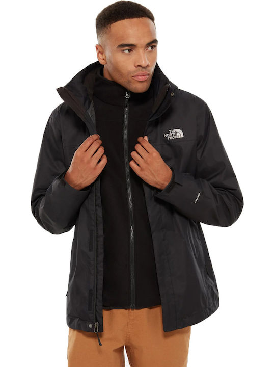 Evolve II Triclimate 3 in 1 Winter Jacket Waterproof and Windproof Black
