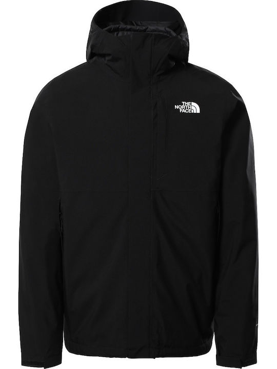 Carto Triclimate 3 in 1 Winter Jacke Wasserdicht und Winddicht Schwarz