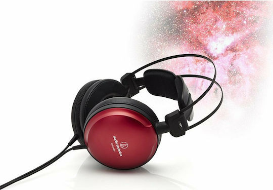 Audio Technica ATH-A1000Z Wired Over Ear Headphones Red