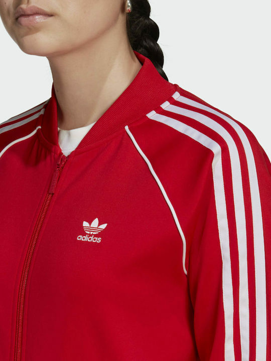 Superstar Κοντό Γυναικείο Bomber Jacket Vivid Red