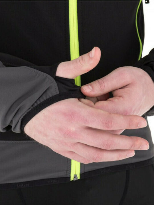 Joshua Winter Jacket Softshell Waterproof and Windproof Black